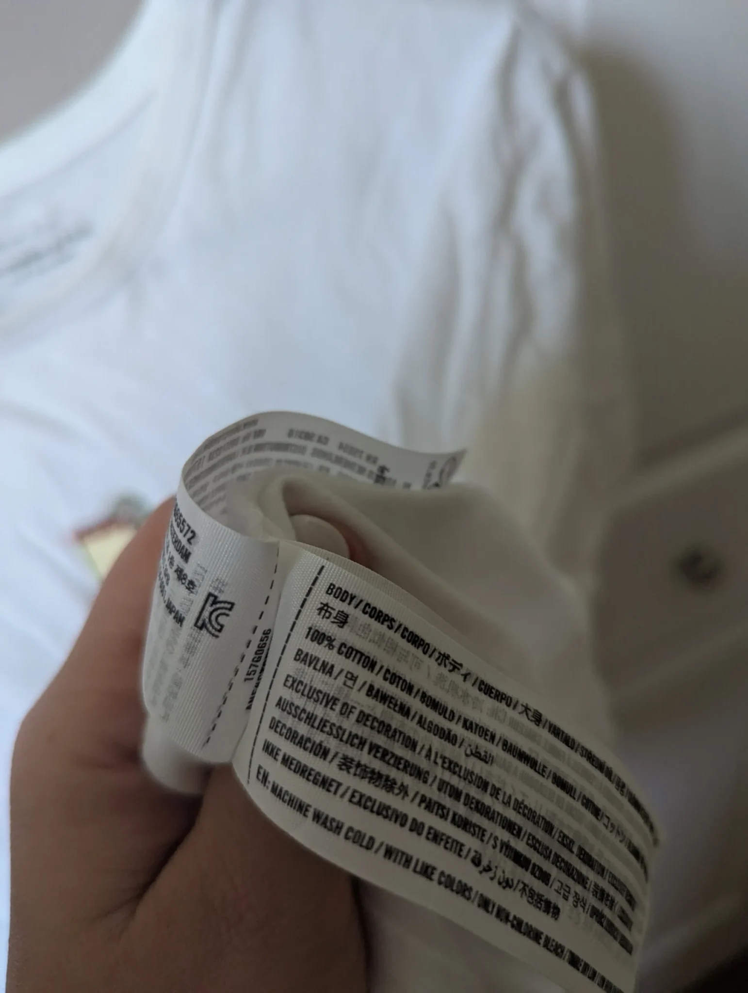 Image for T-shirt en coton avec broderie