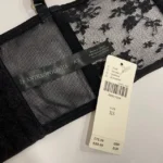 Thumbnail for Haut Camisole Bustier Noir Anthropologie Black Mesh Corset Cami Crop Top