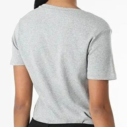 Image for Haut Gris Col en V Tommy Hilfiger Grey V-Neck T-Shirt Top