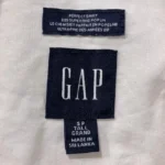 Thumbnail for Chemise Popeline Blanche avec Poche Avant GAP White Poplin Shirt with Front Pocket