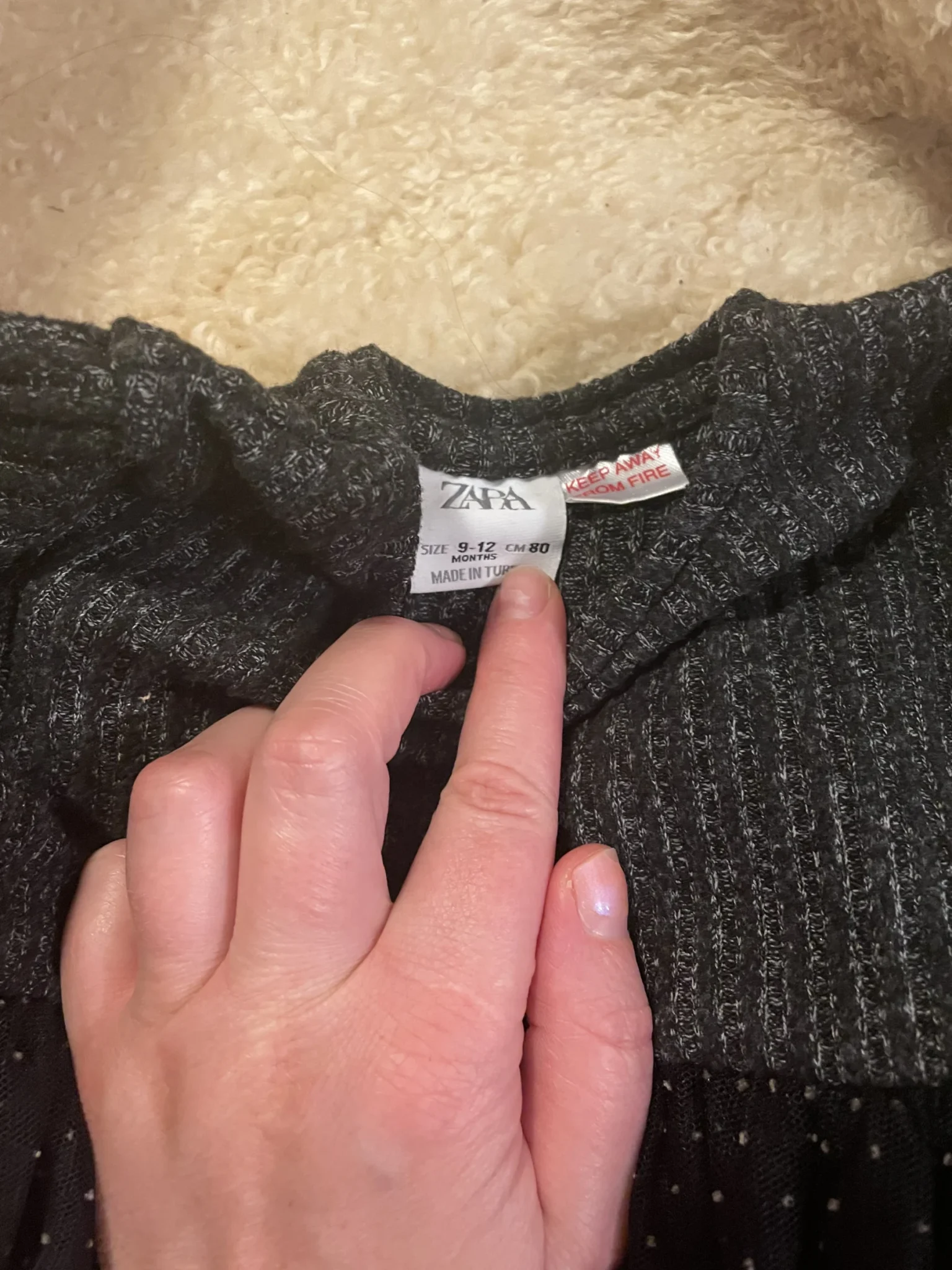 Image for Robe Zara 9 -12 mois