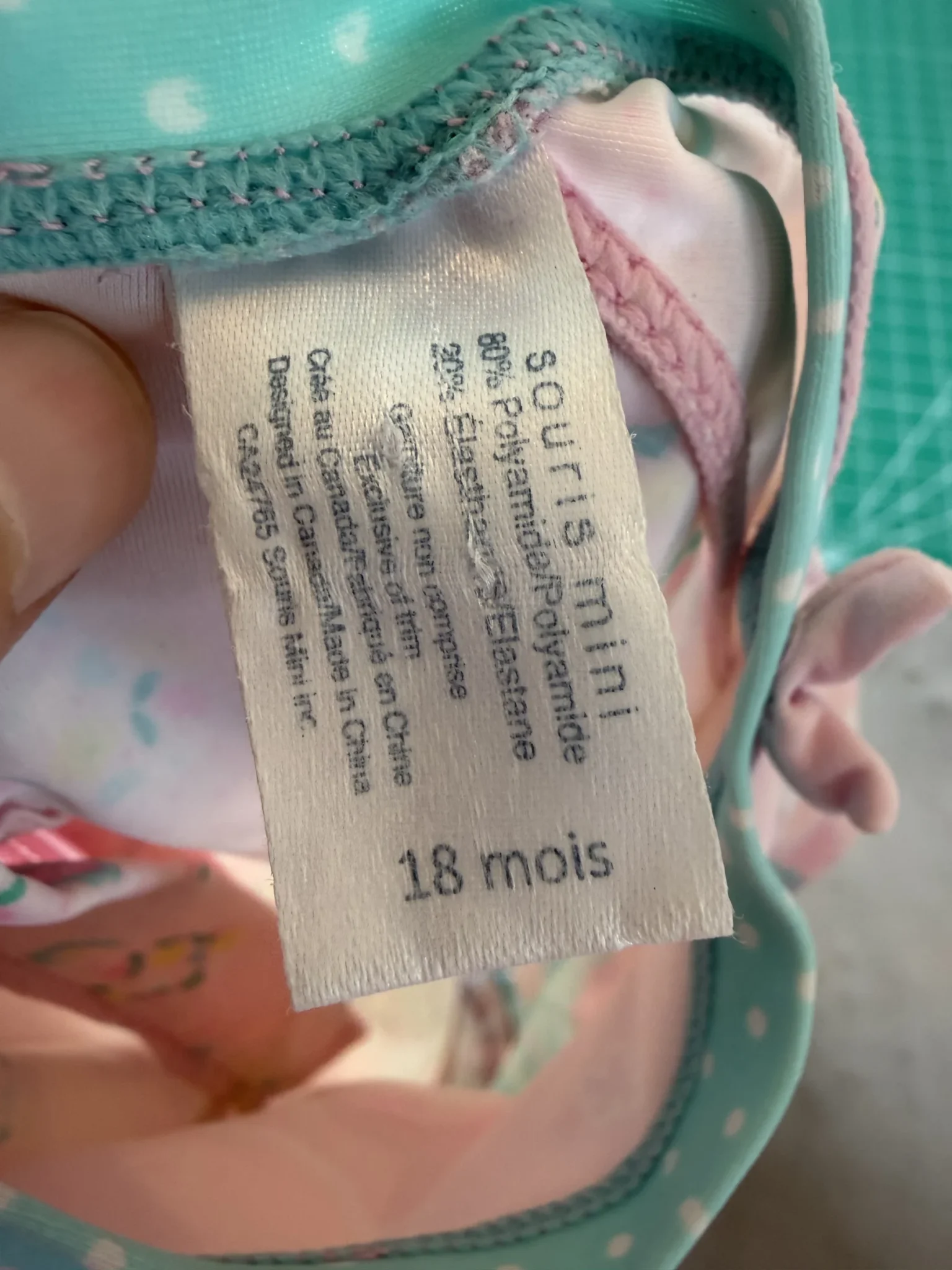 Image for Maillot de Bain Souris mini 18M