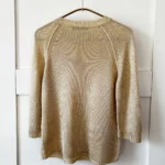 Thumbnail for ♥️JUDITH ET CHARLES slightly golden-coloured knitted jumper