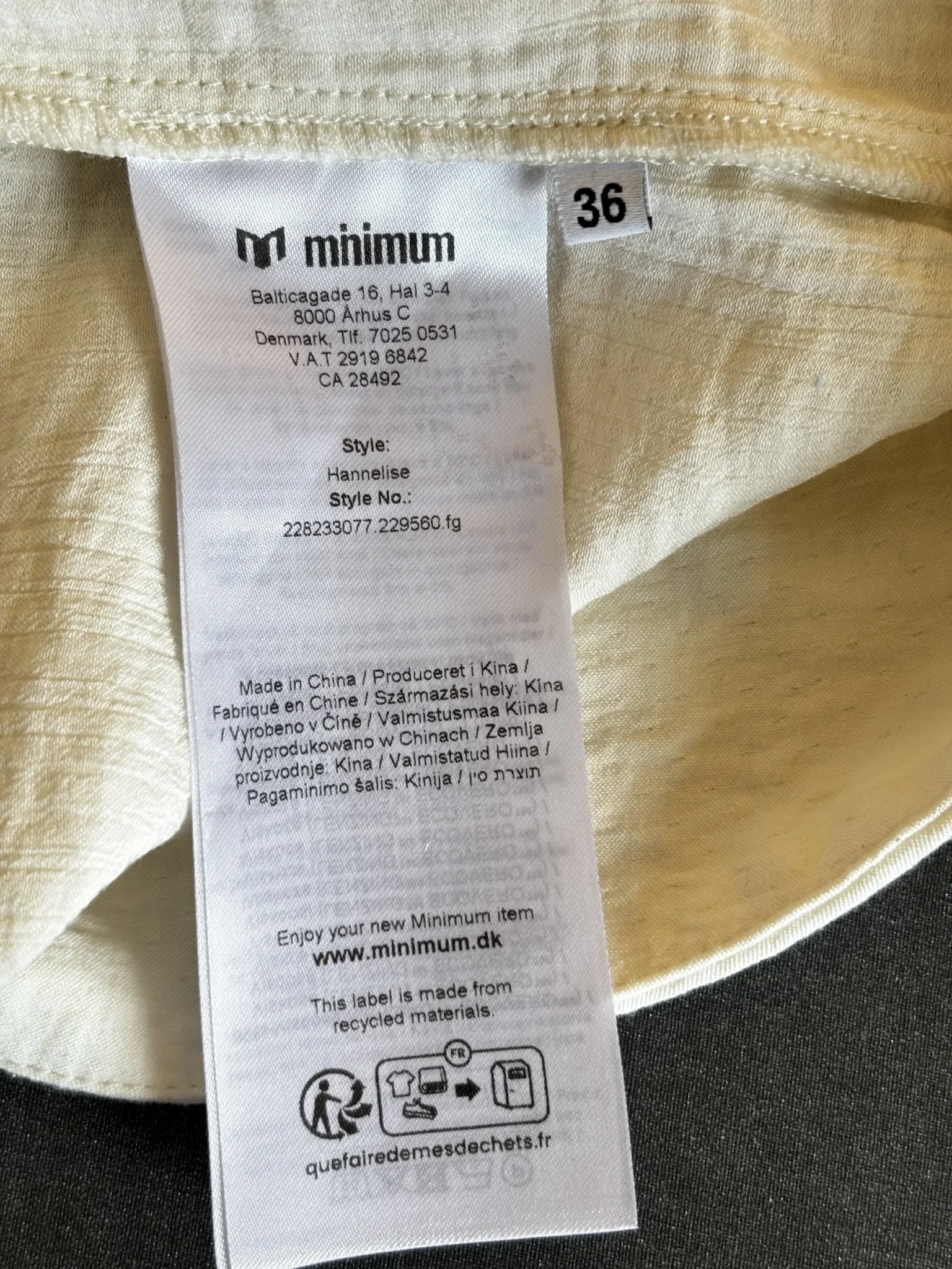 Image for ♥️Hannelise MINIMUM camisole