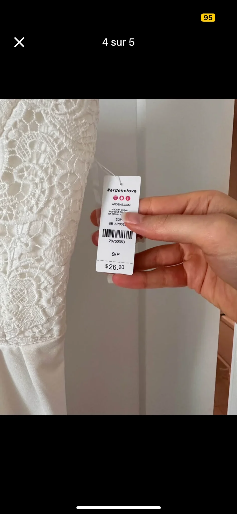 Image for Magnifique jumpsuit Ardène avec étiquette originale taille small jamais porté en parfait état