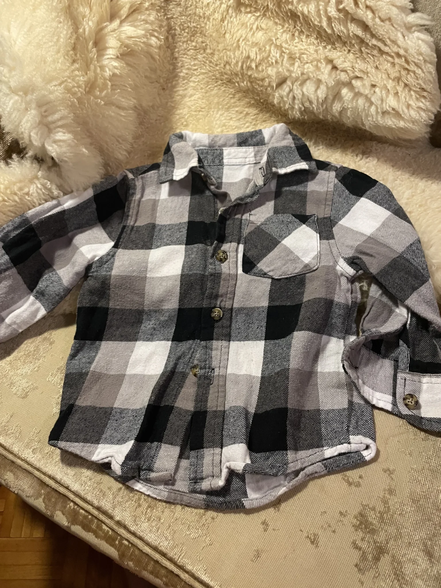 Featured image for Chemise bébé unisexe 6 - 9 mois