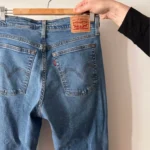 Thumbnail for Levi's Women's Wedgie High Rise Straight Jeans Love In The Mist - Medium Stone Wash size W30-L28 NEW