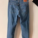Thumbnail for Levi's Women's Wedgie High Rise Straight Jeans Love In The Mist - Medium Stone Wash size W30-L28 NEW