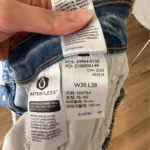 Thumbnail for Levi's Women's Wedgie High Rise Straight Jeans Love In The Mist - Medium Stone Wash size W30-L28 NEW
