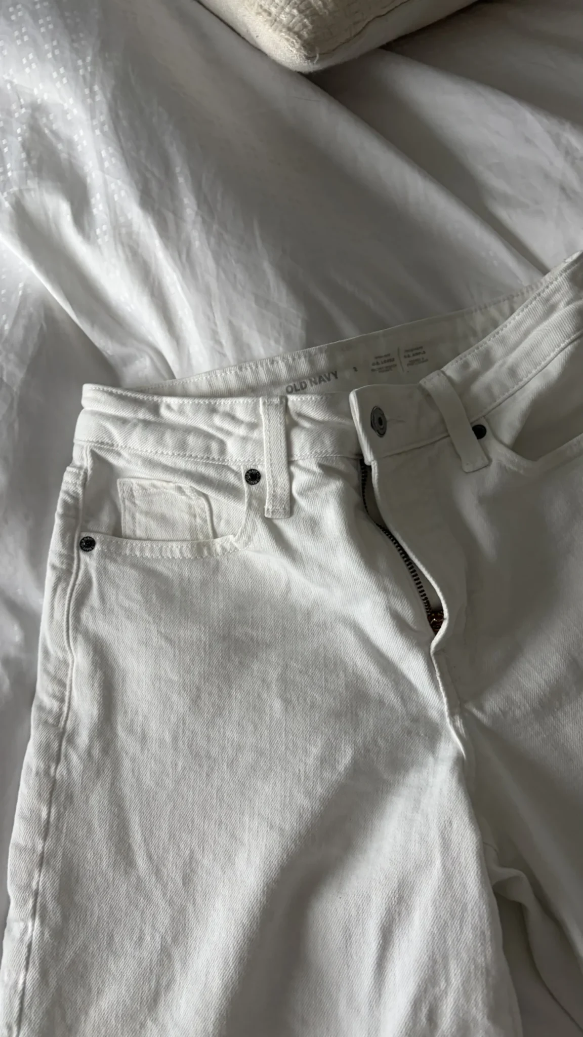Image for Jeans blanc droit