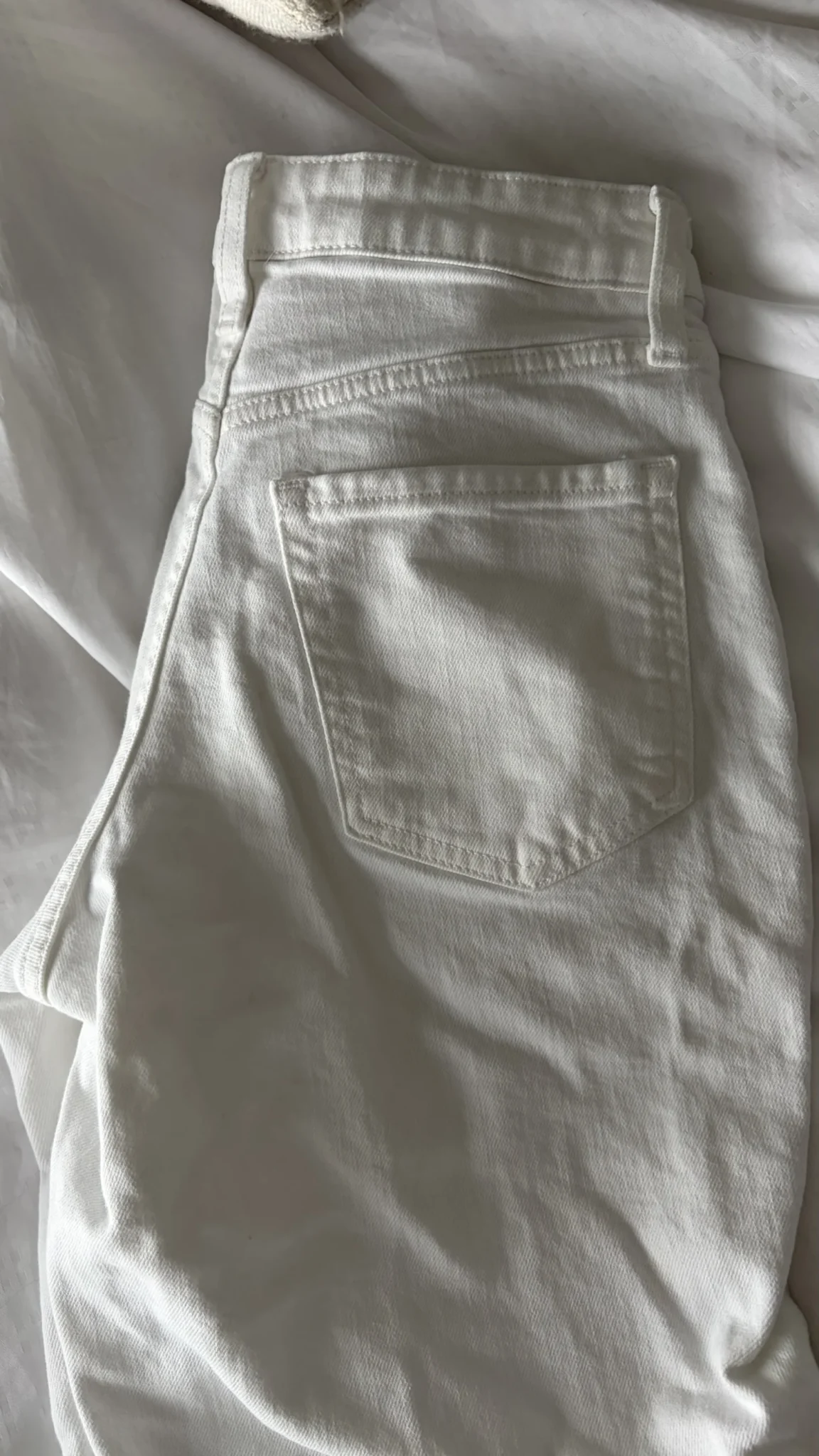 Image for Jeans blanc droit