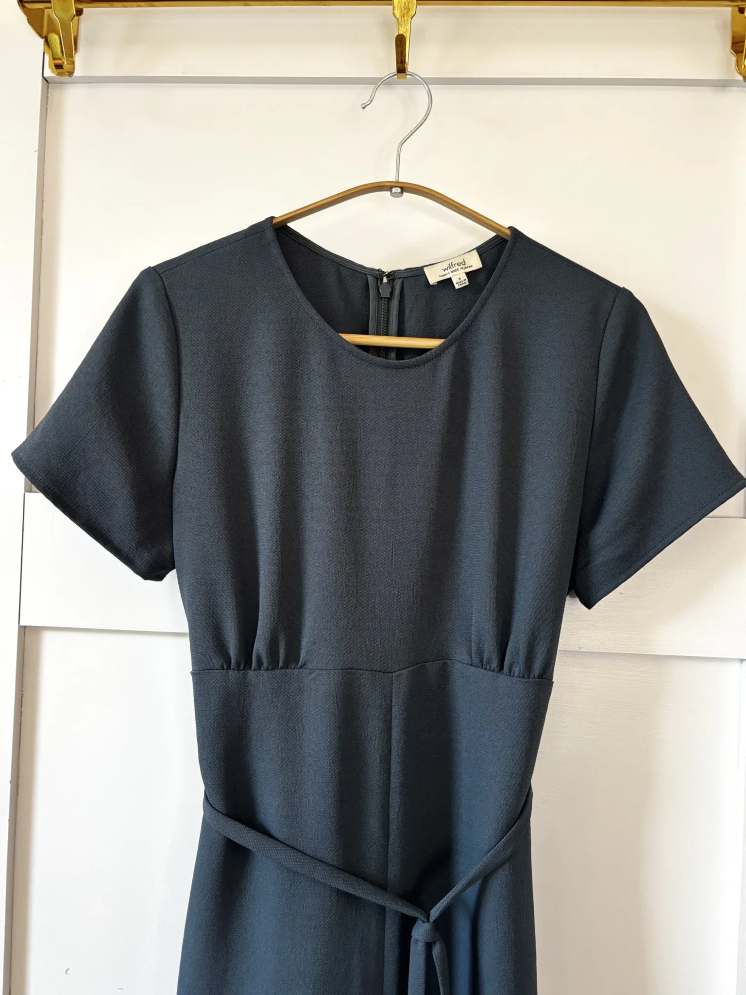 Image for ♥️Steel-blue jumpsuit by WILFRED