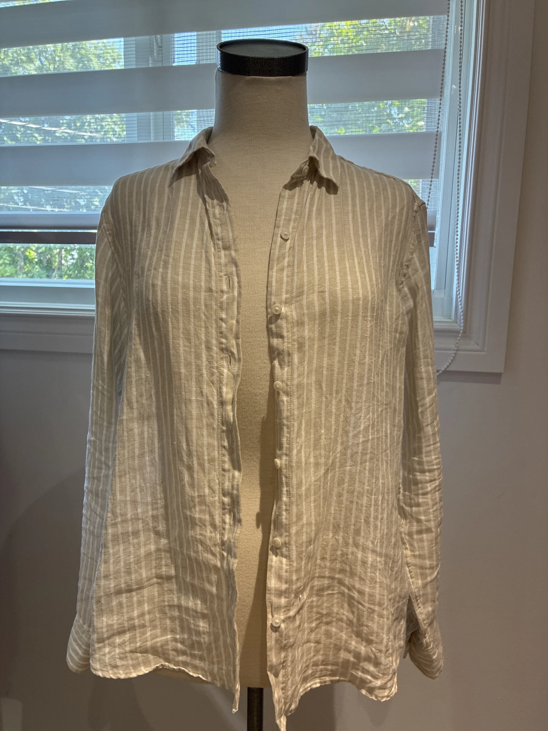 Chemise en lin Uniqlo seconde main