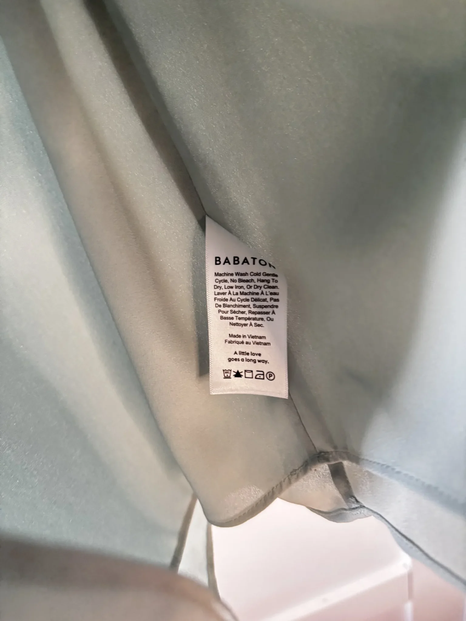 Image for ♥️BABATON blue-grey camisole