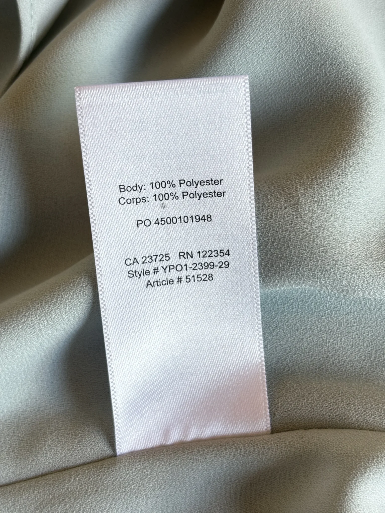 Image for ♥️BABATON blue-grey camisole
