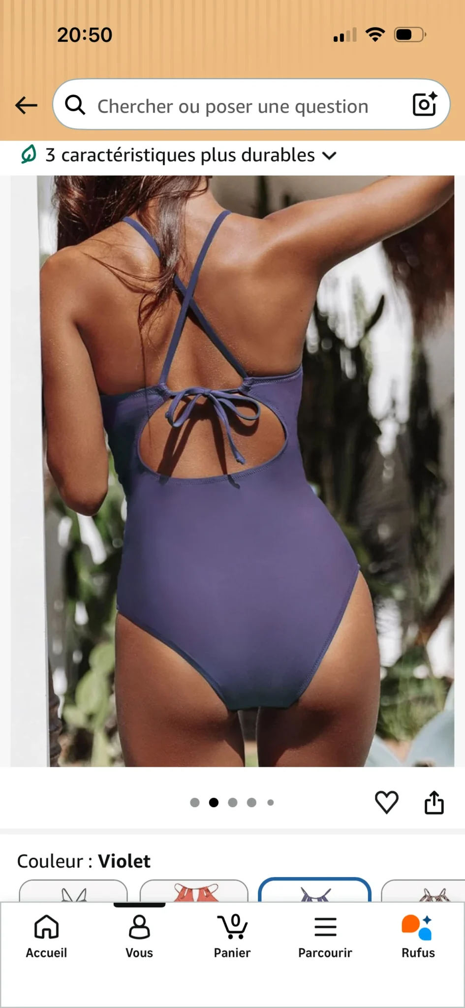 Image for One-piece swimsuit