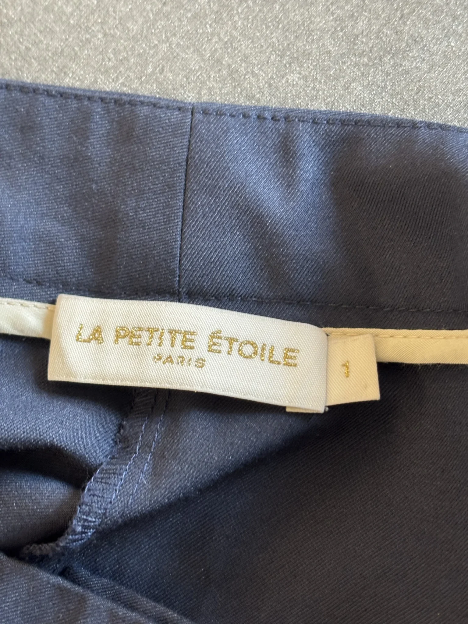 Image for ♥️Pantalon marine LA PETITE ÉTOILE