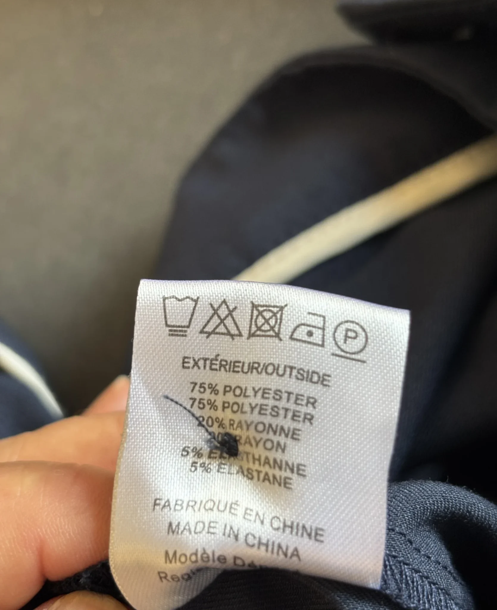 Image for ♥️Pantalon marine LA PETITE ÉTOILE
