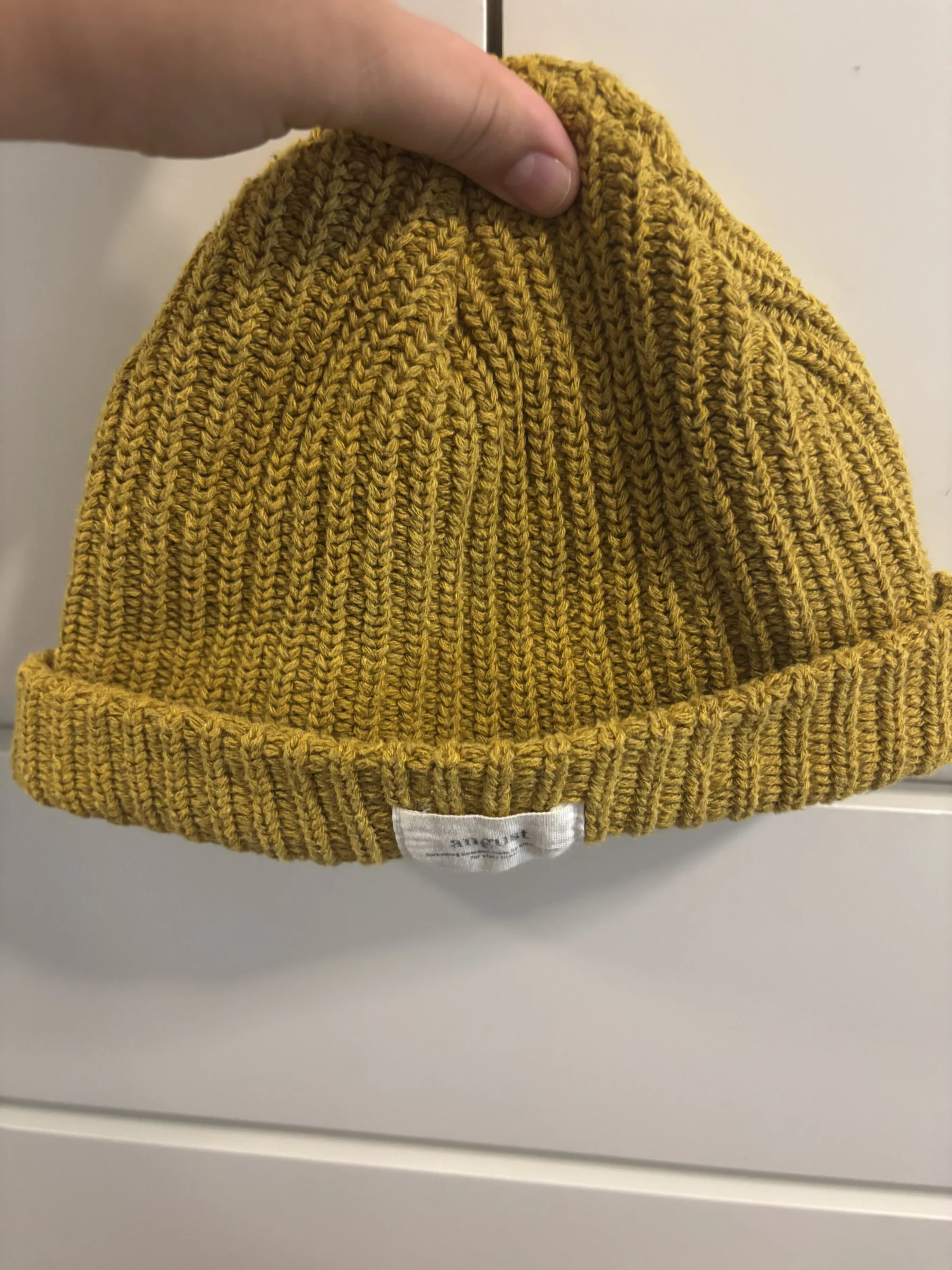 Tique jaune moutarde Mimi August seconde main