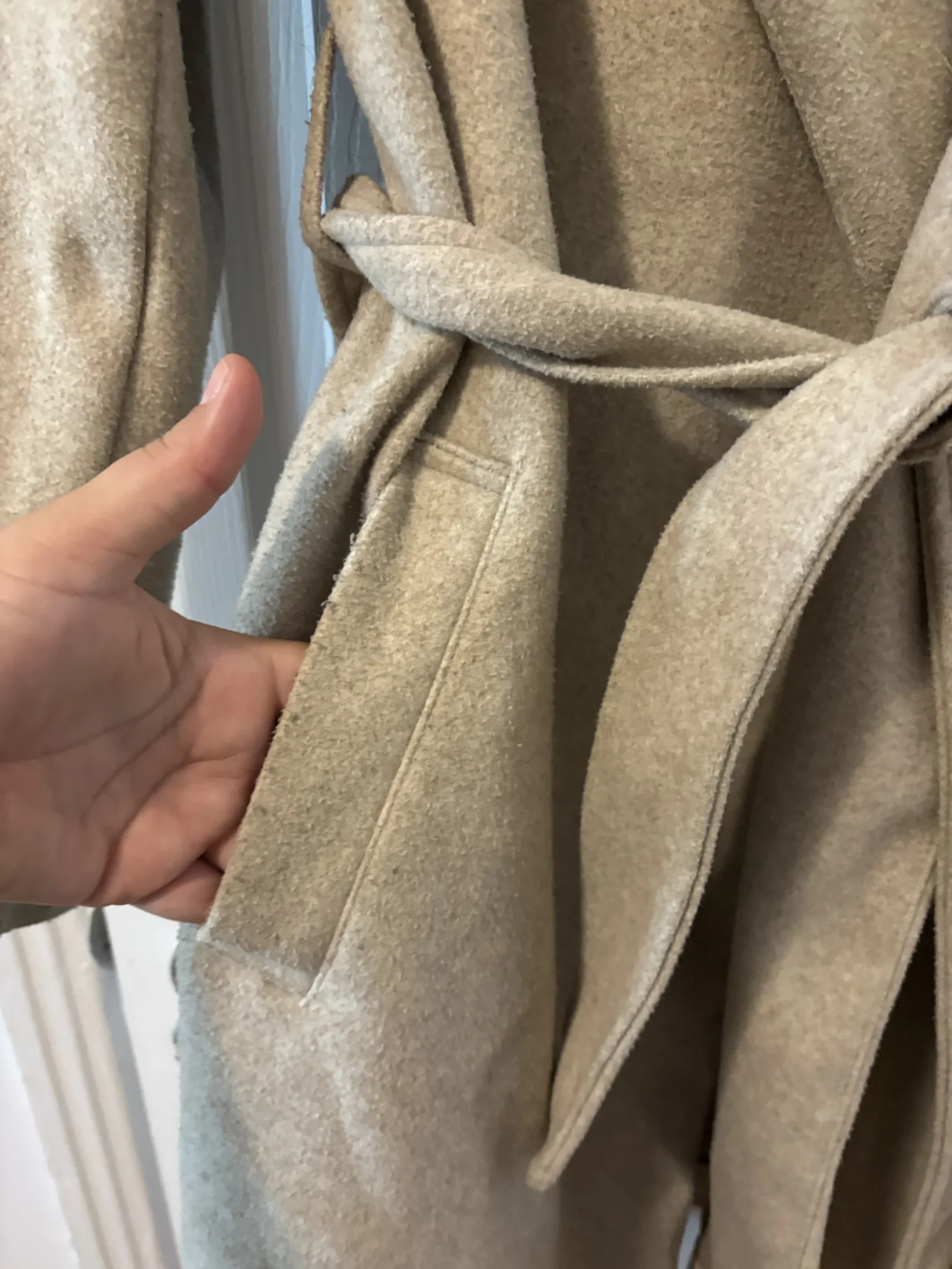 Image for Beige Zara coat