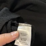 Thumbnail for Robe texturée noire XL