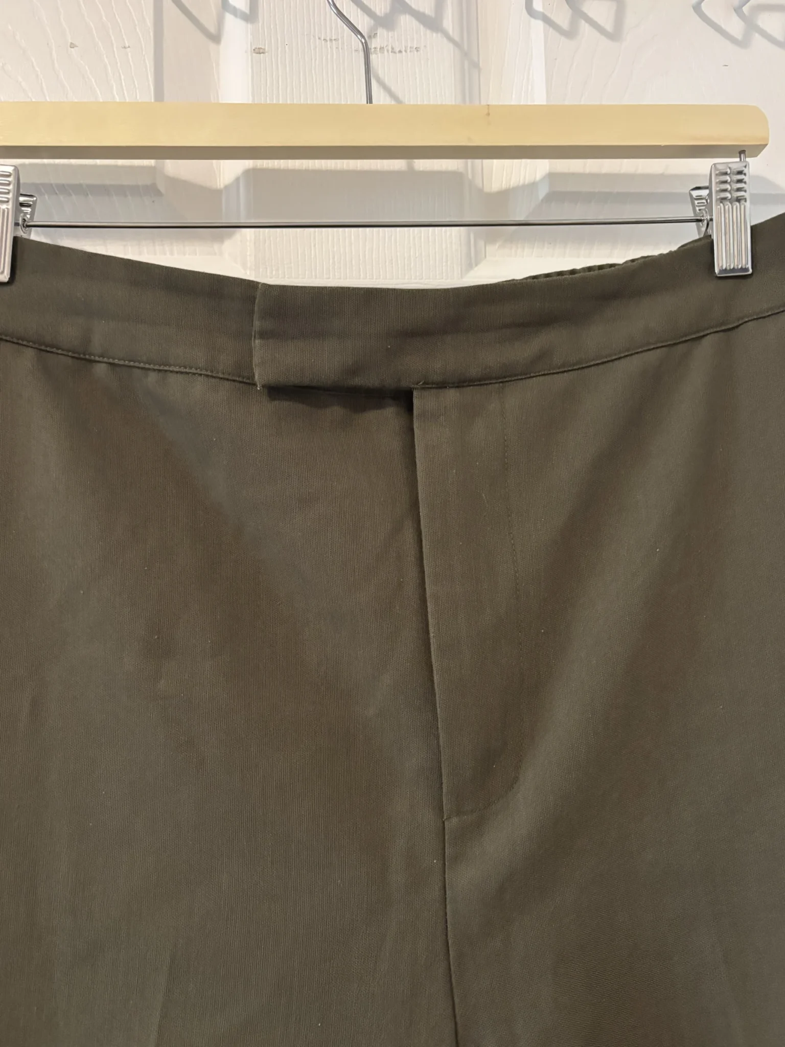Image for Pantalon palazzo kaki XL