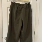 Thumbnail for Pantalon palazzo kaki XL