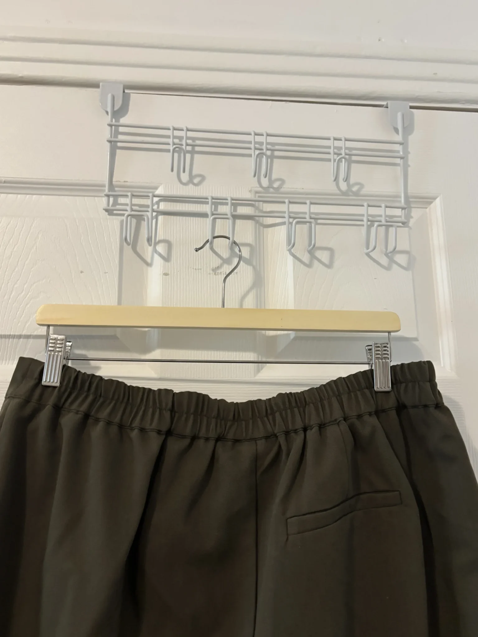 Image for Pantalon palazzo kaki XL