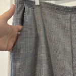 Thumbnail for Pantalon carreauté gris