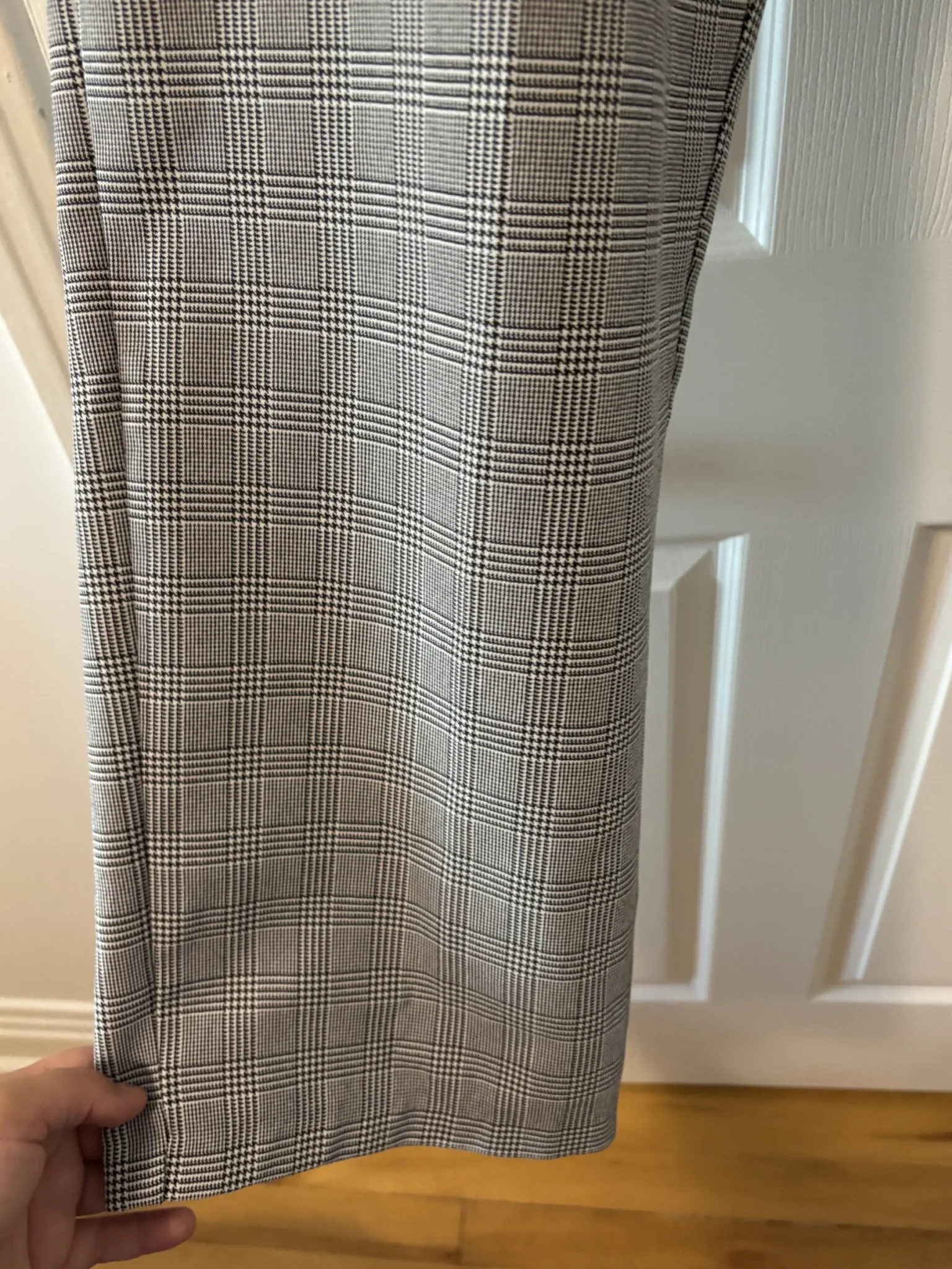 Image for Pantalon carreauté gris