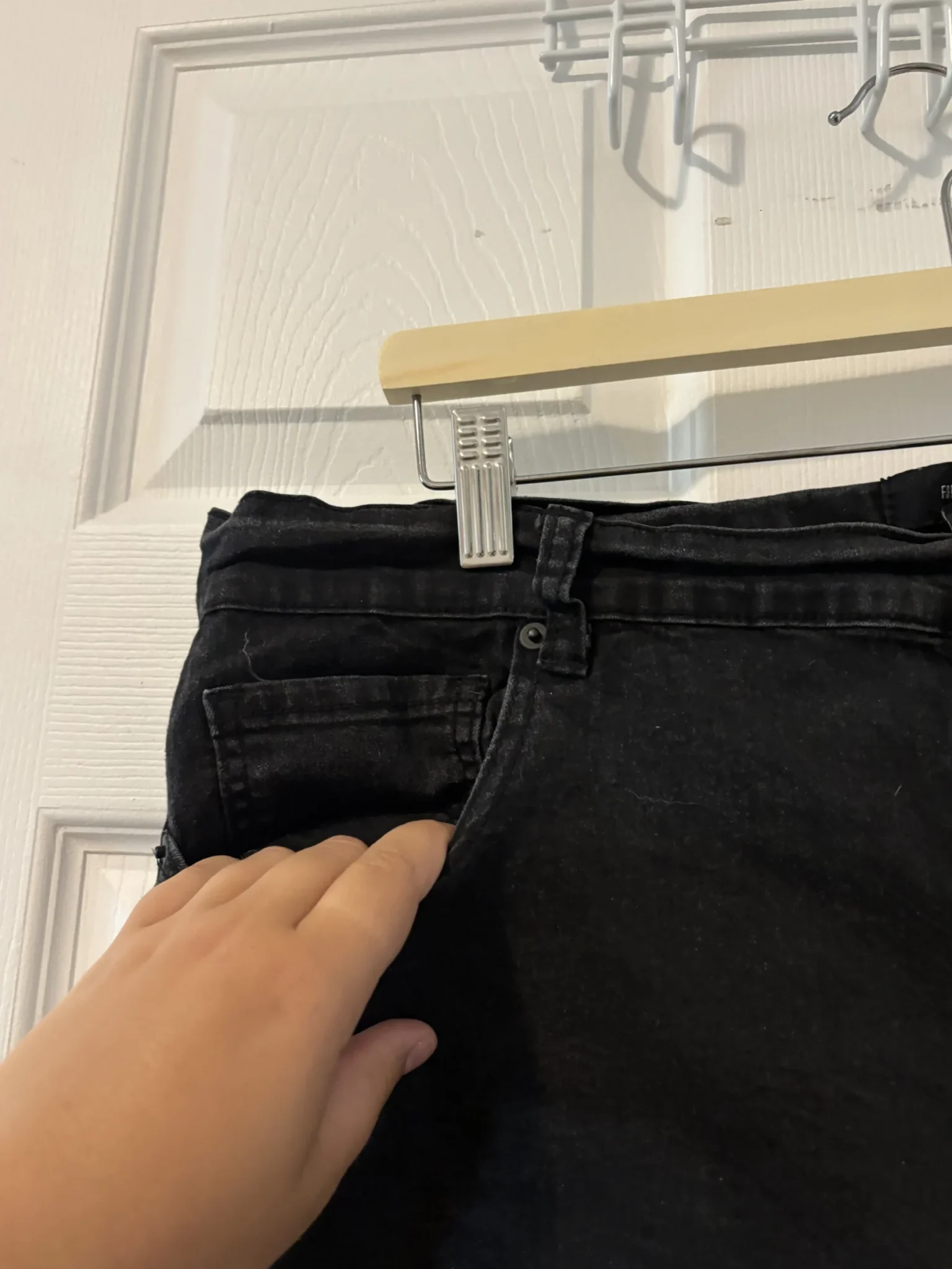 Image for Short jeans noir XL