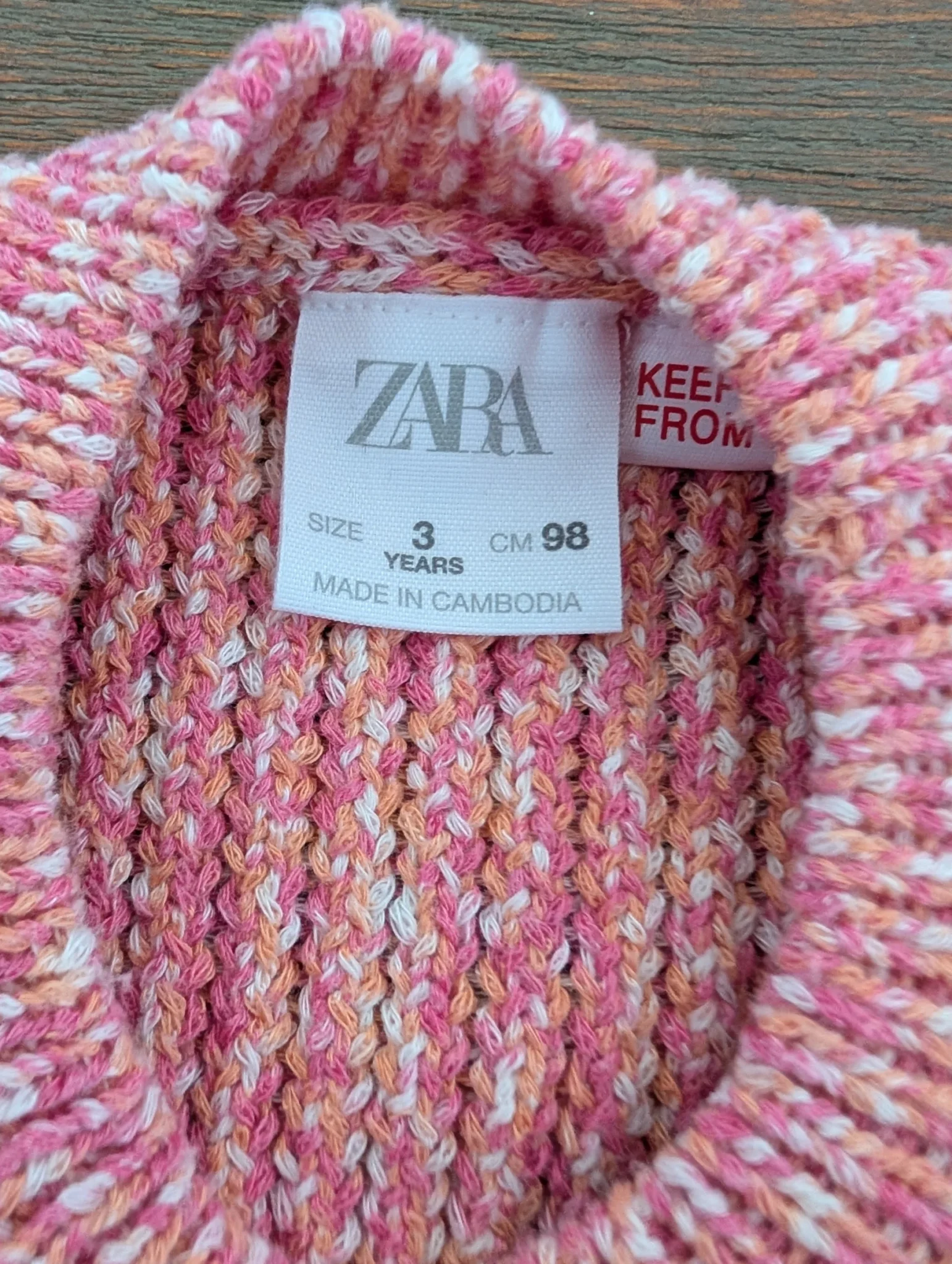 Image for Chandail Zara 3 ans