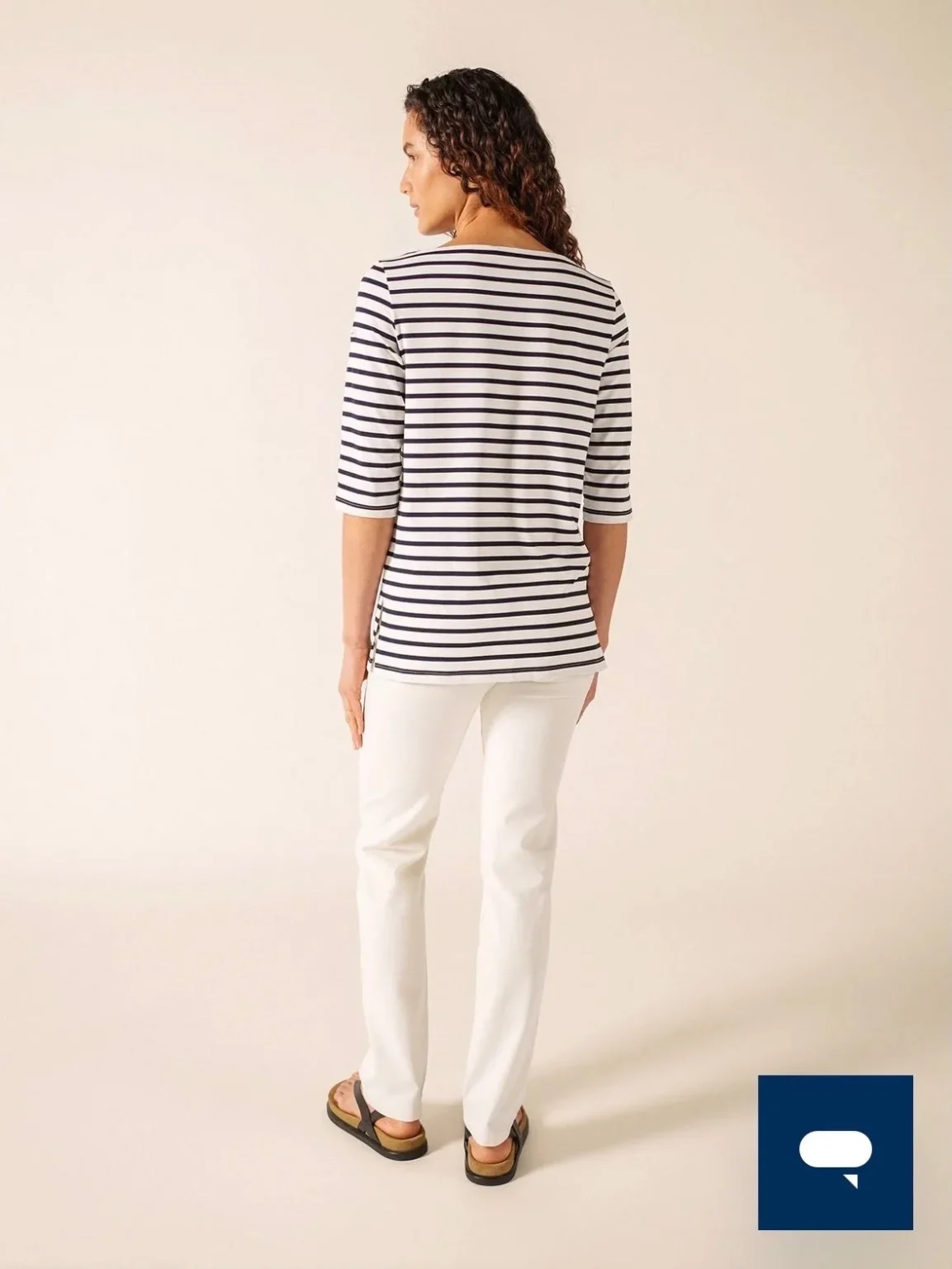 Image for ♥️Marinière tricolore SAINT JAMES