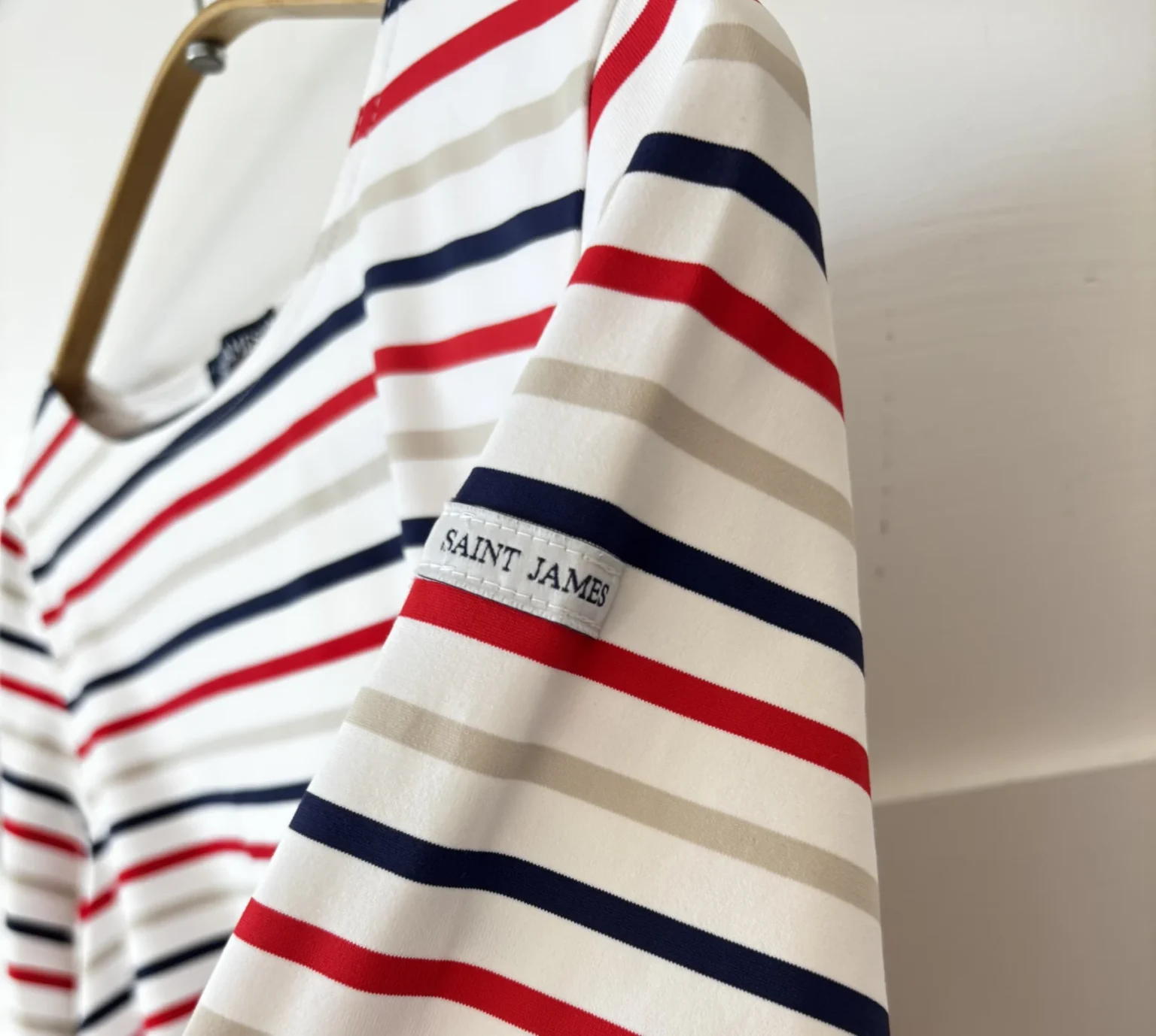 Image for ♥️Marinière tricolore SAINT JAMES