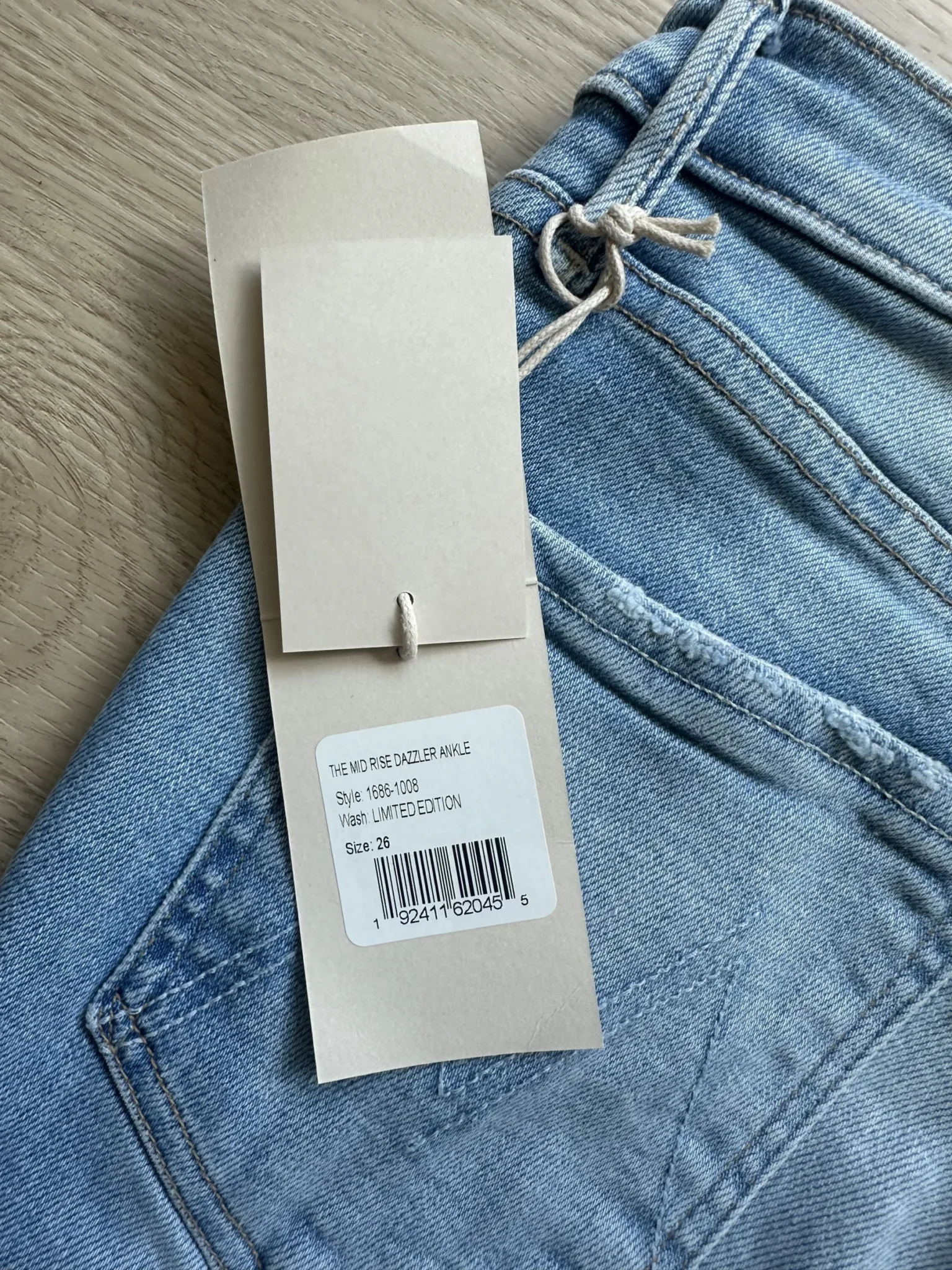Image for Mother Mid-Rise Dazzler Ankle 26