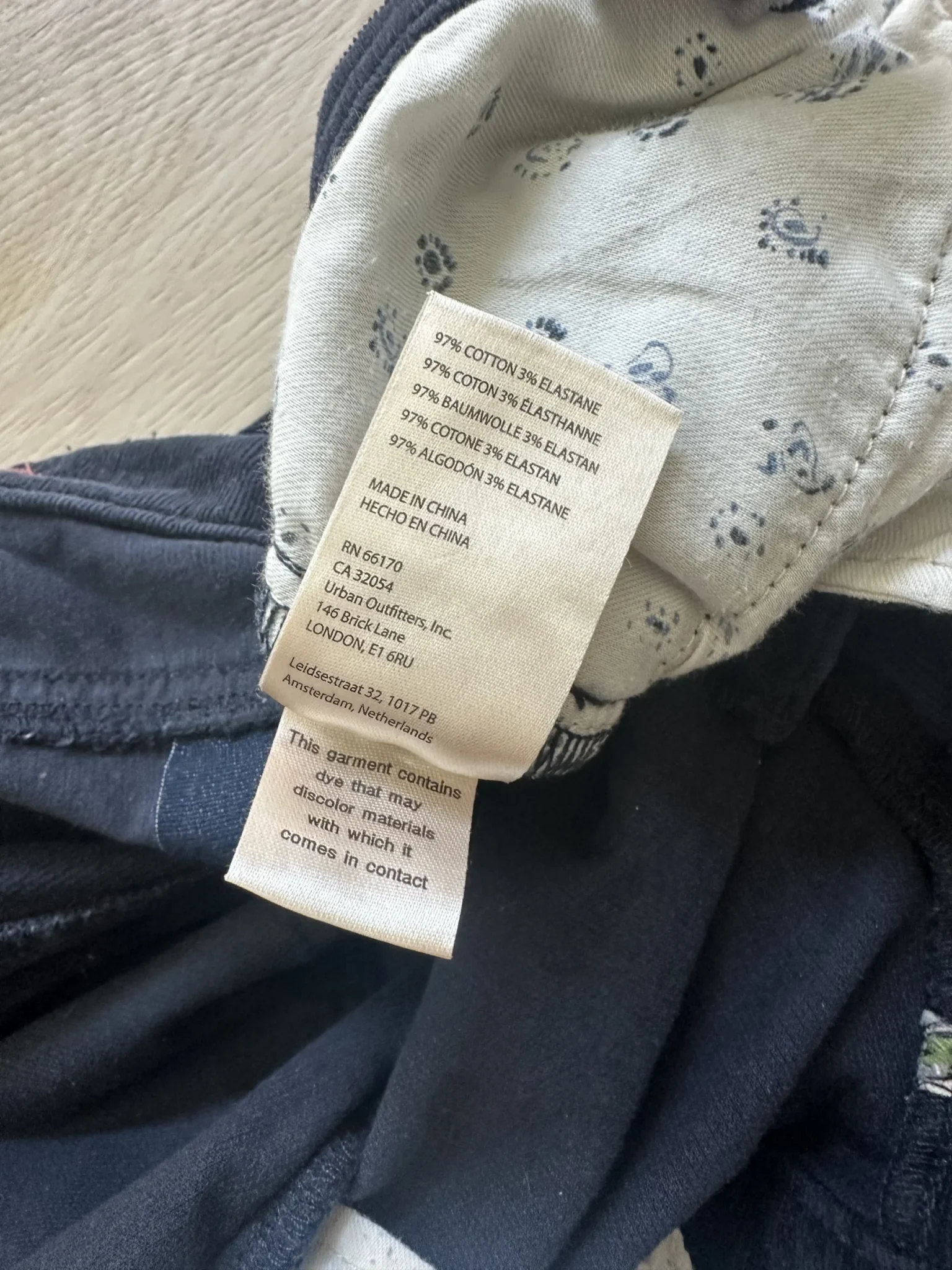 Image for Pilcro Anthropologie Corduroy Pants 26