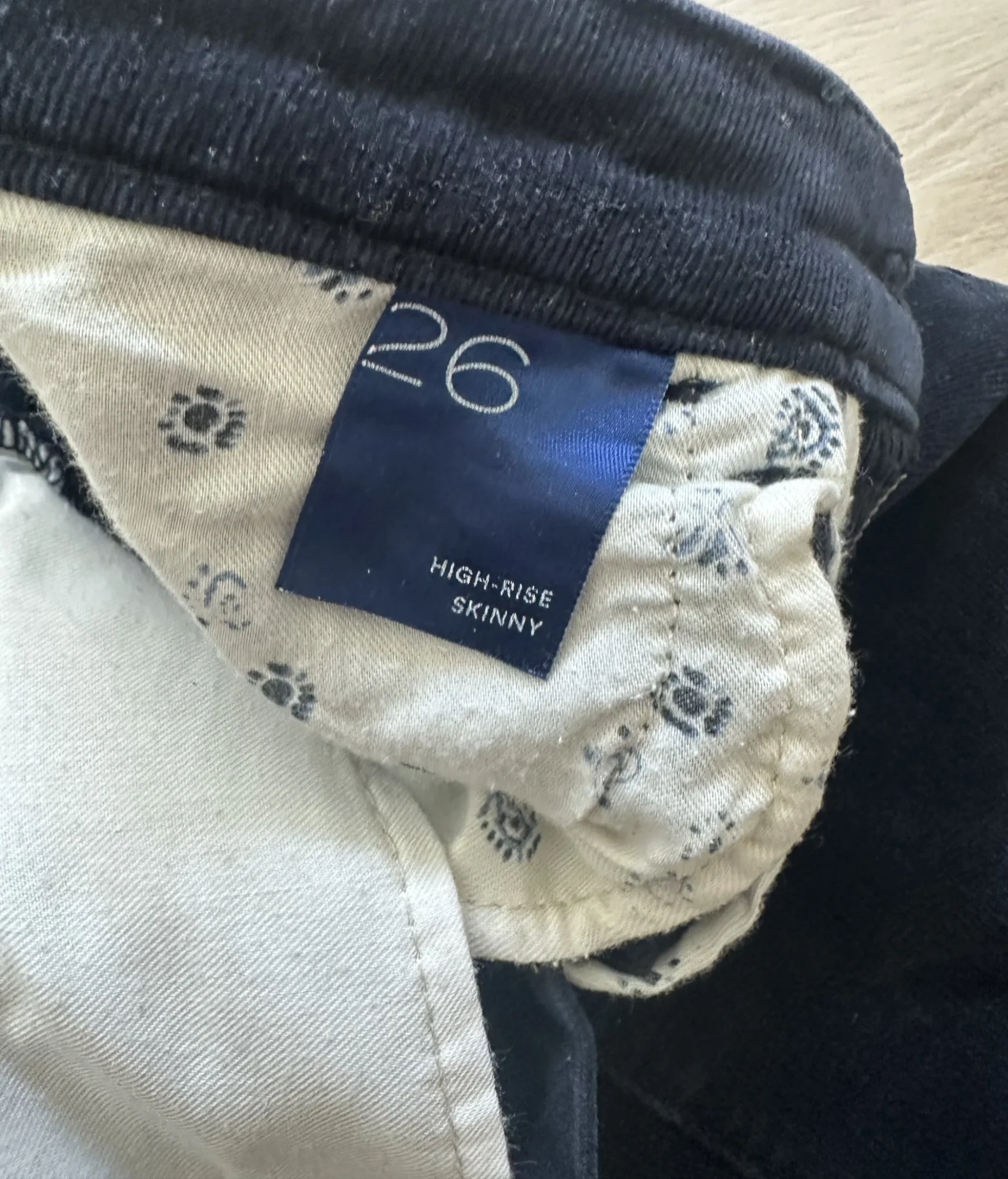 Image for Pilcro Anthropologie Corduroy Pants 26