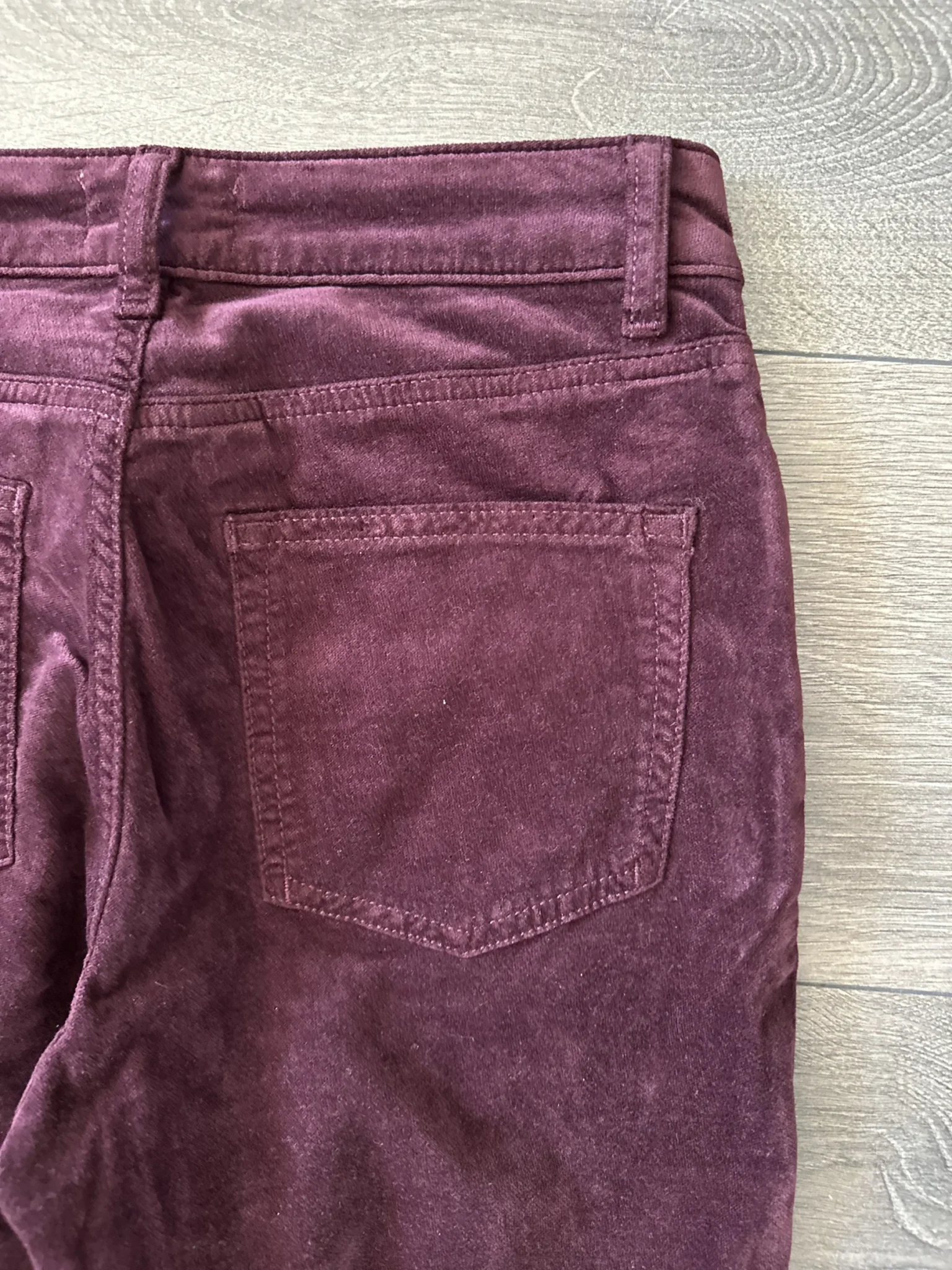 Image for Pilcro Anthropologie Velvet Corduroy Pants 26