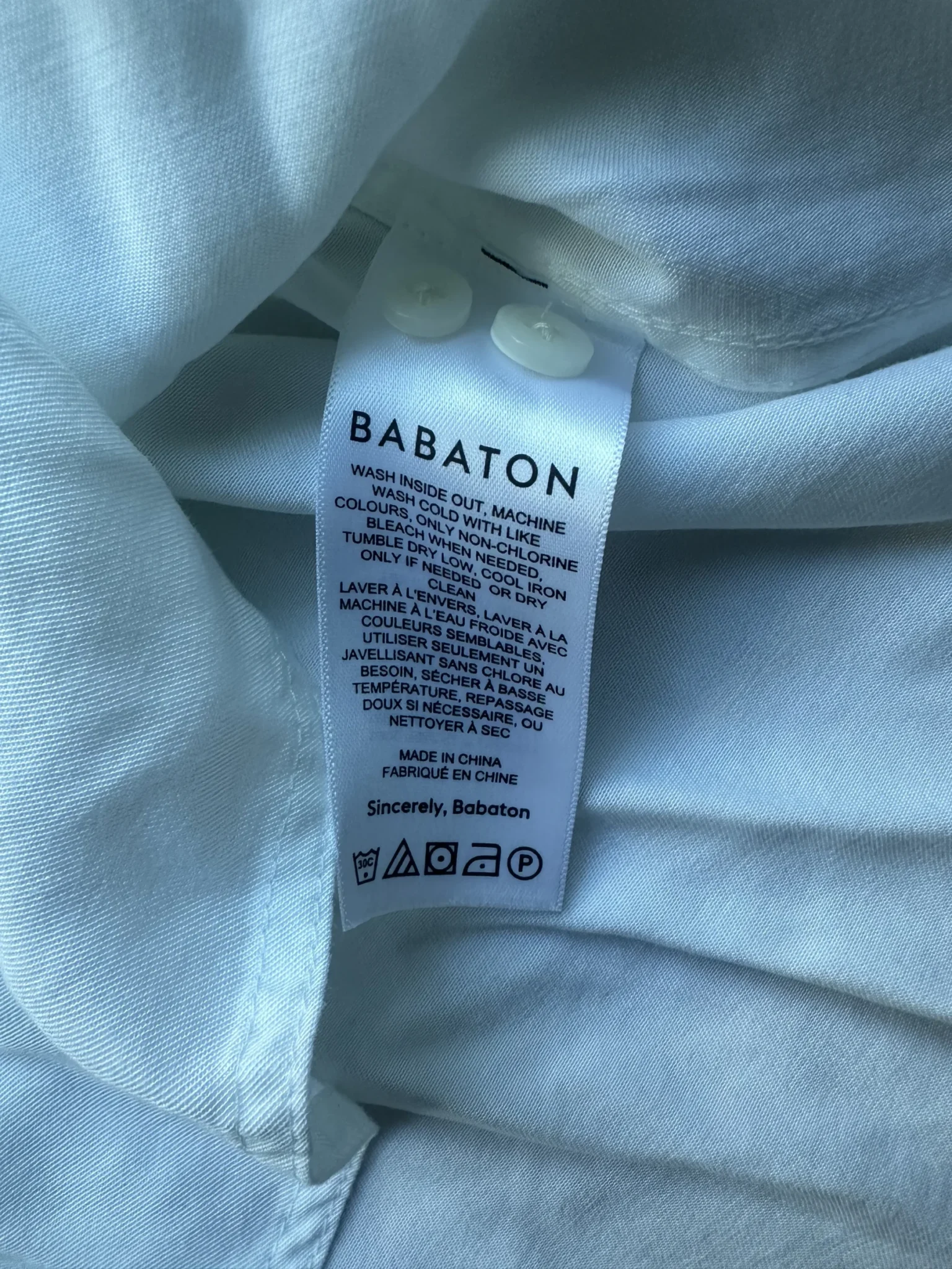 Image for Babaton Utility Shirt 2XS
