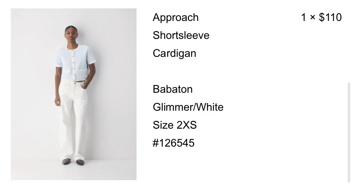 Image for Babaton Approach Cardigan 2XS