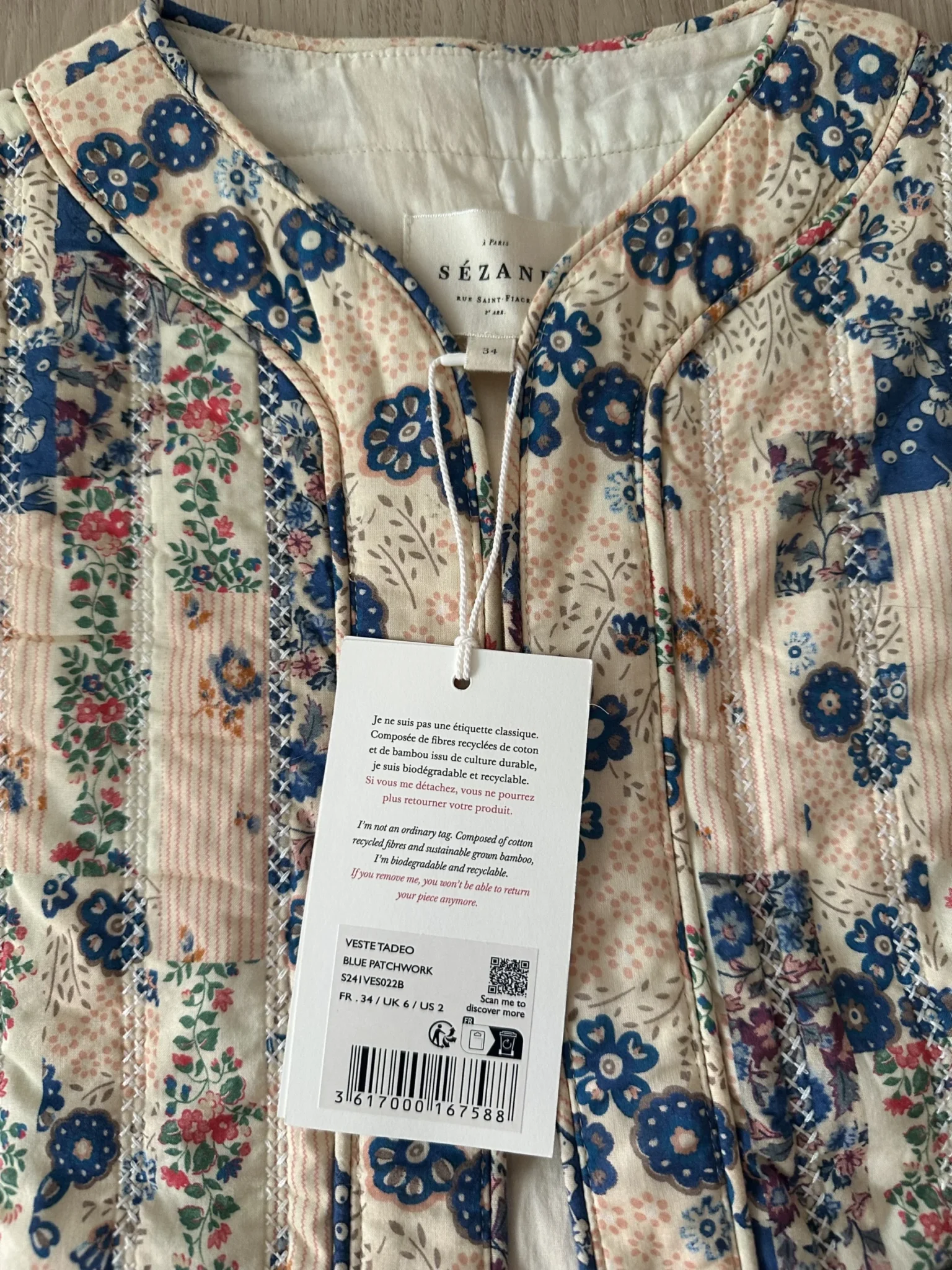 Image for Sézane Tadeo Jacket XS