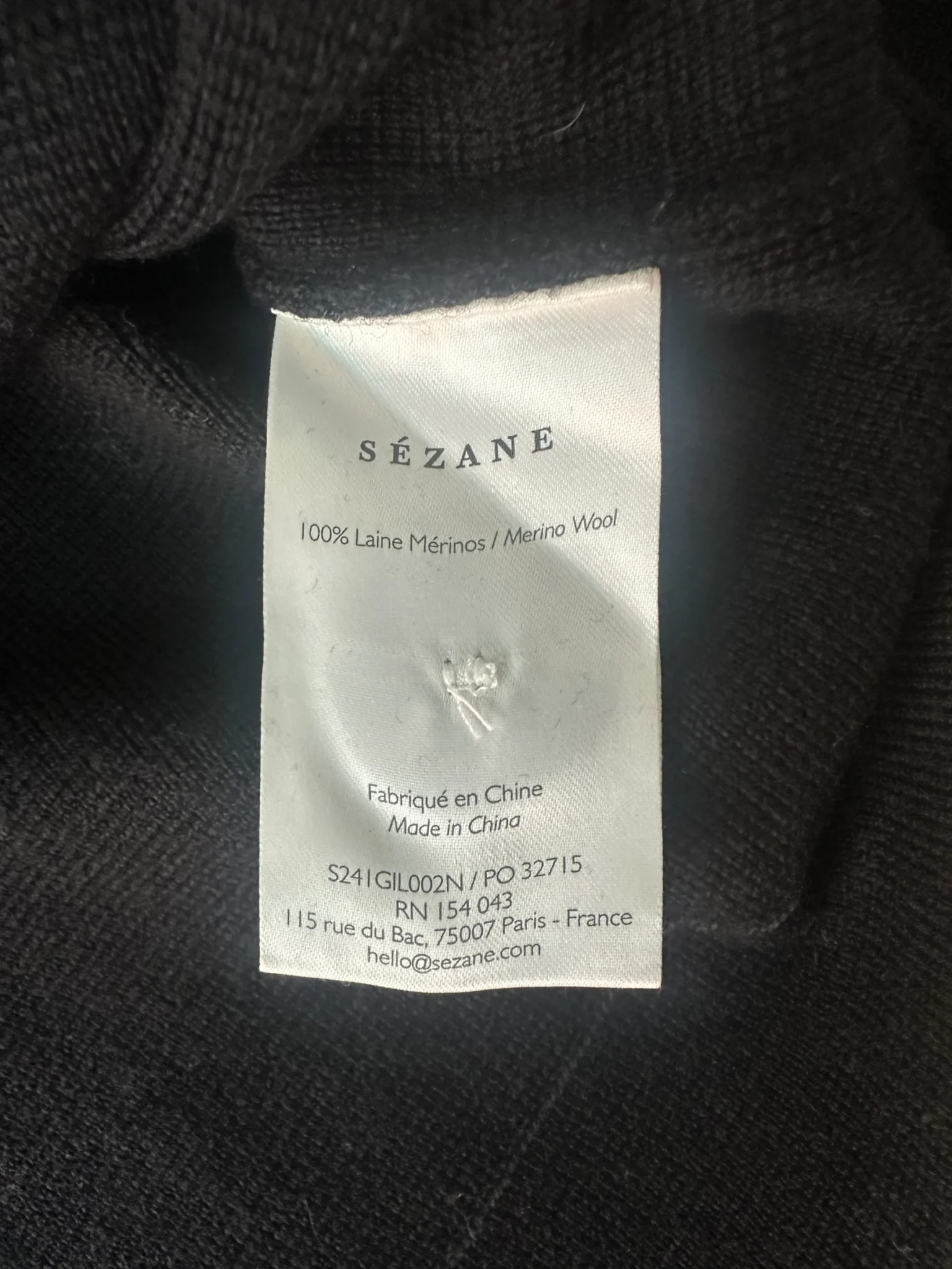 Image for Sézane Betty Cardigan XXS