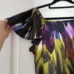 Thumbnail for 100% Soie! Haut Ted Baker motifs fleuris taille S
