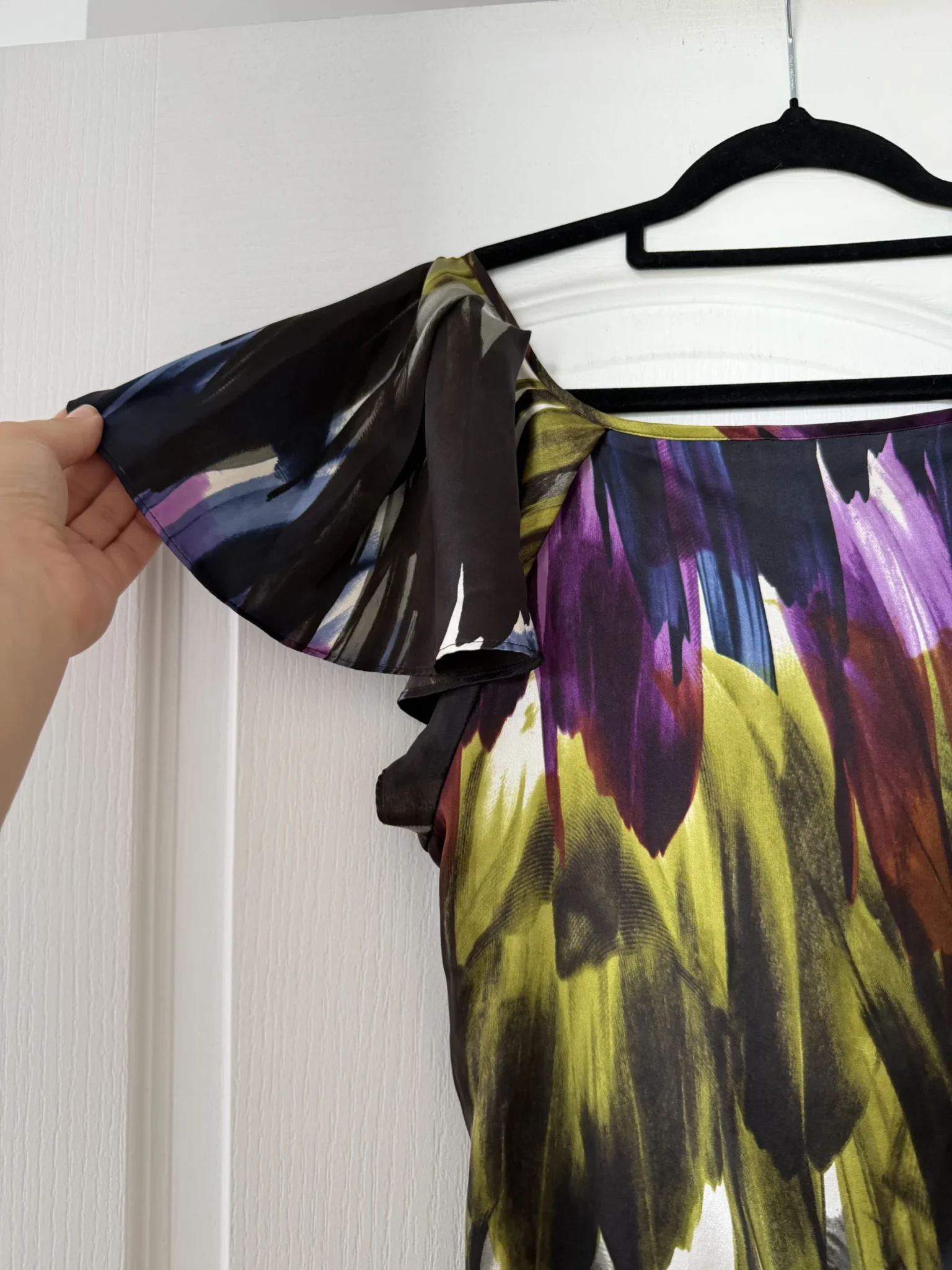 Image for 100% Soie! Haut Ted Baker motifs fleuris taille S