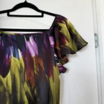 Thumbnail for 100% Soie! Haut Ted Baker motifs fleuris taille S