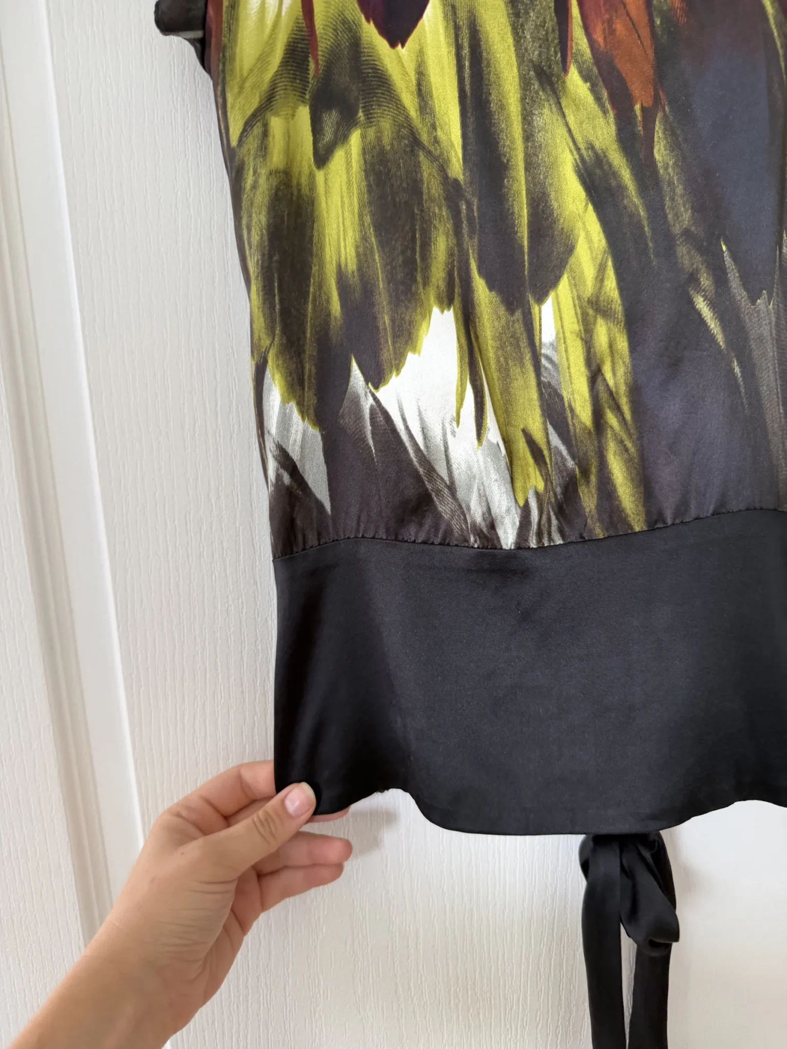 Image for 100% Soie! Haut Ted Baker motifs fleuris taille S