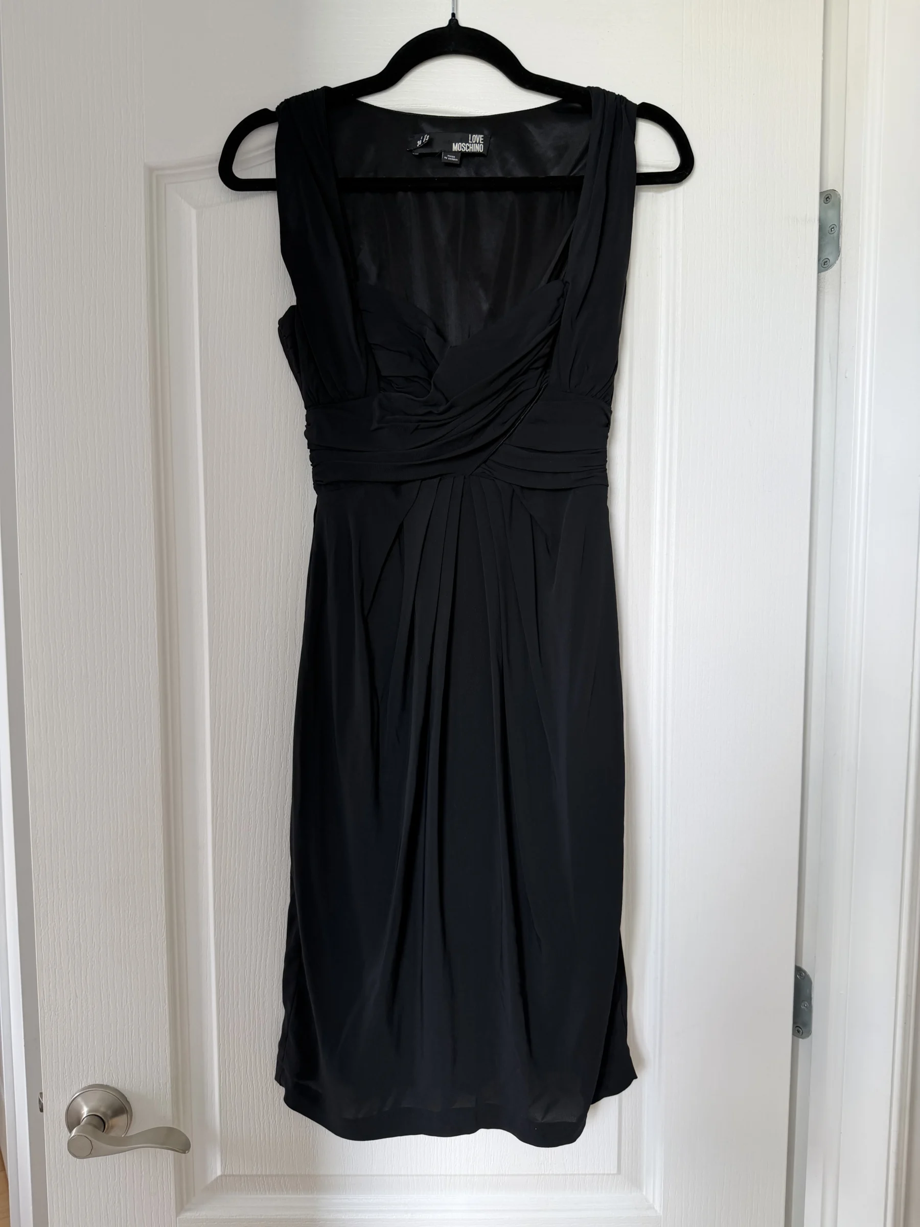 Robe Love Moschino noir taille 34 FR Moschino seconde main