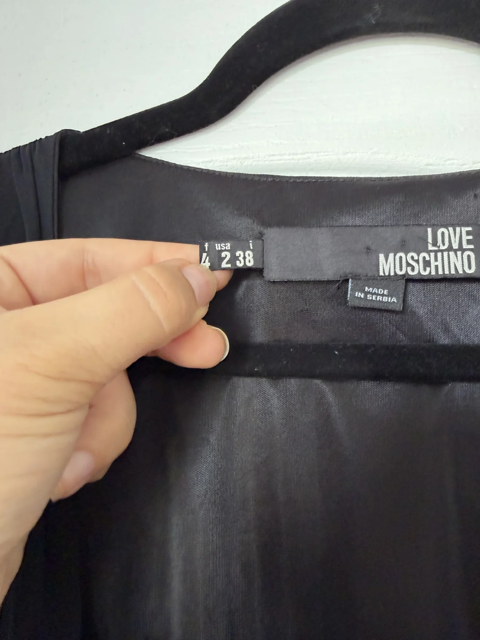 Image for Robe Love Moschino noir taille 34 FR