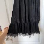 Thumbnail for Robe The Kooples noir taille 1 - S à volants et dentelles