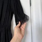 Thumbnail for Robe The Kooples noir taille 1 - S à volants et dentelles